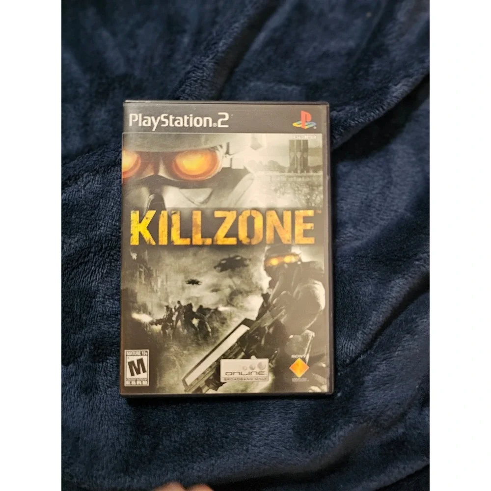 Killzone Sony PlayStation 2 PS2 Black Label FPS Sci-Fi Action Video Game CIB